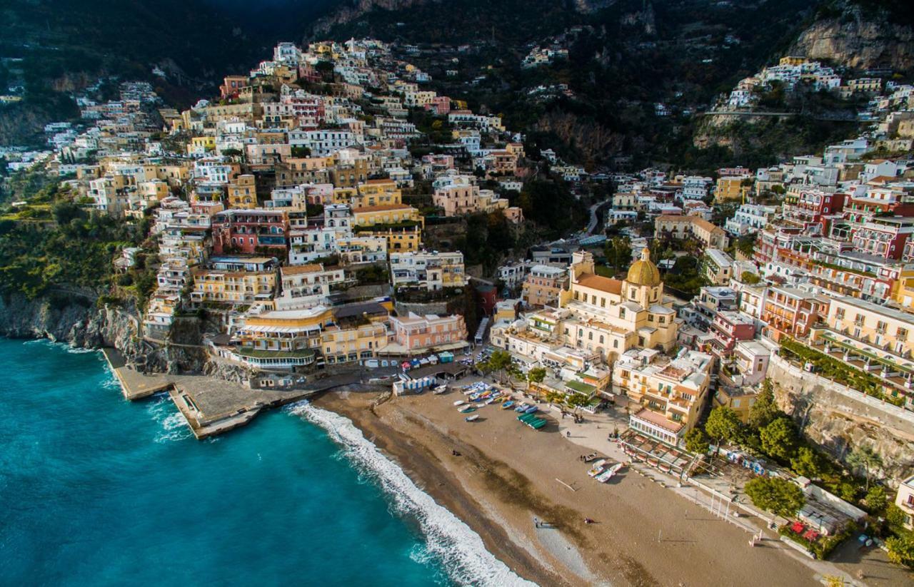 Appartamento La Corallina Positano Exteriör bild
