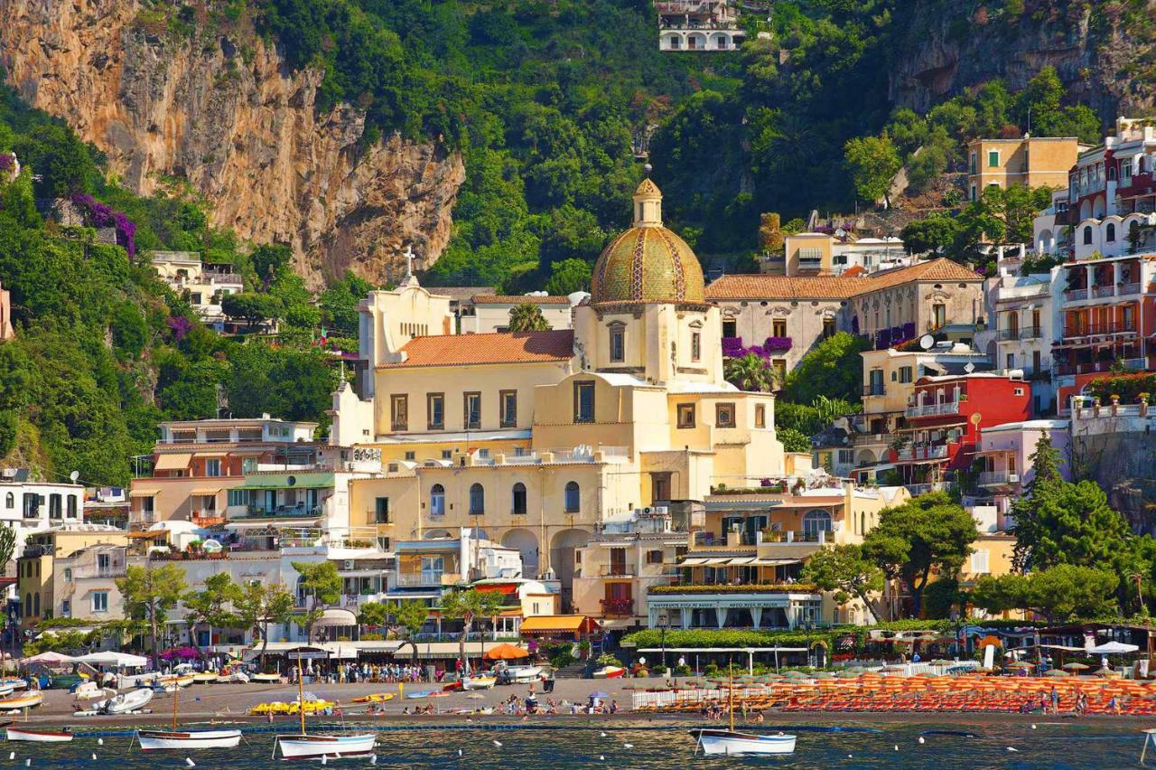 Appartamento La Corallina Positano Exteriör bild