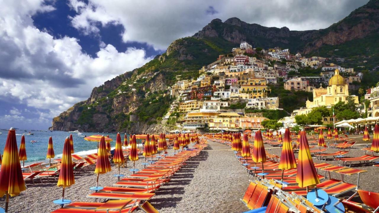 Appartamento La Corallina Positano Exteriör bild